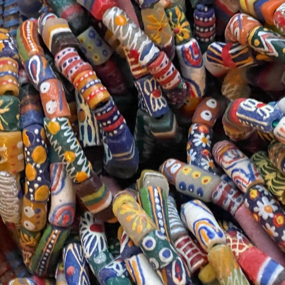 African Glass Beads Bracelets $3 for $15 - Picture 3 of 4